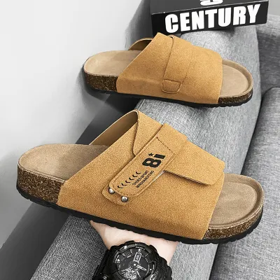 Fashion Casual Birkenstock Cork Slippers 